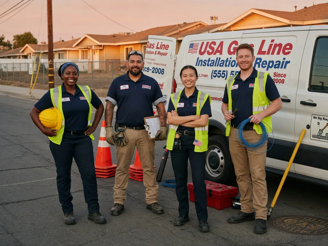 Gas Line Installation company in Madera, CA
